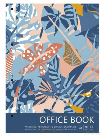 Kołozeszyt A4+/80K linia Office book 2