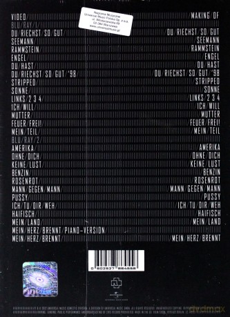 Rammstein: Videos 1995-2012 (digipack) [2Blu-Ray]