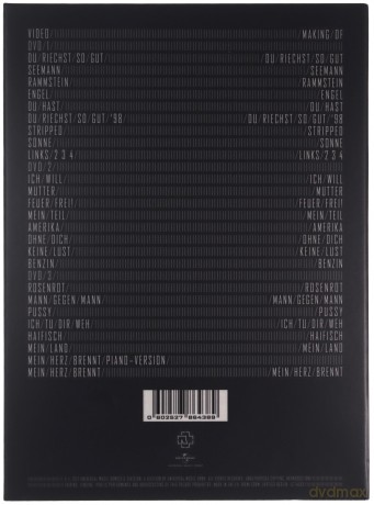 Rammstein: Videos 1995 - 2012 (NTSC) (digipack) [3DVD]