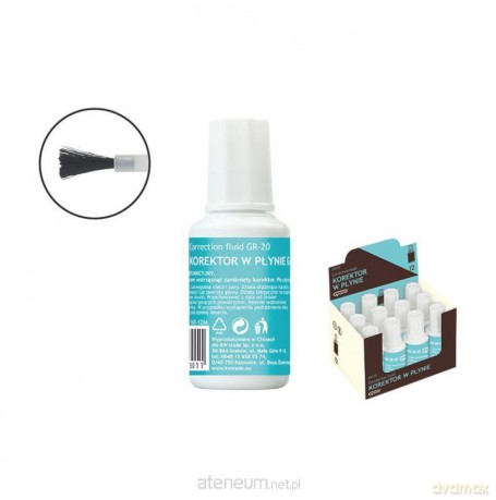Korektor w butelce 20ml (12 szt)