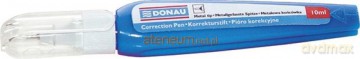 Korektor w piórze metalowa końcówka 10ml (12 szt)