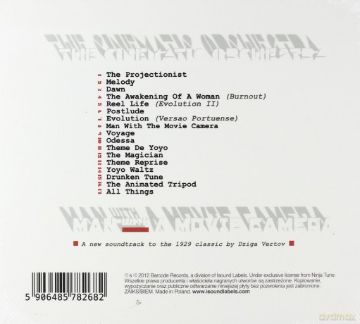 The Cinematic Orchestra: Man With A Movie Camera Special Edition 2012 (digipack) [CD]