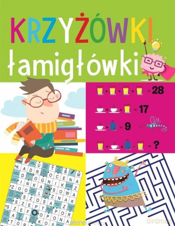 Krzyżówki łamigłówki 3 [KSIĄŻKA]