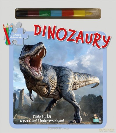 Książeczki z puzzlami Dinozauru [KSIĄŻKA]