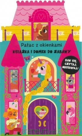 Książka i domek do zabawy. Pałac z okienkami [KSIĄŻKA]