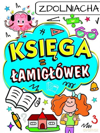 Księga łamigłówek - Zdolniacha [KSIĄŻKA]