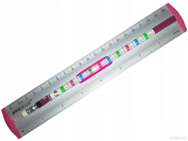Linijka aluminiowa 20cm MIX