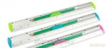 Linijka aluminiowa z uchwytem 30cm