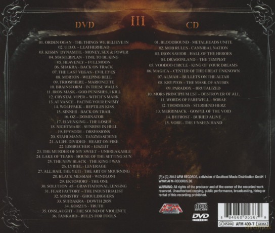 All For Metal Iii [CD]+[DVD]