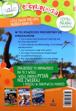 Mała encyklopedia. Dinozaury [KSIĄŻKA]
