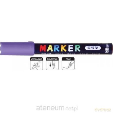 Marker akrylowy 1-2mm fioletowy
