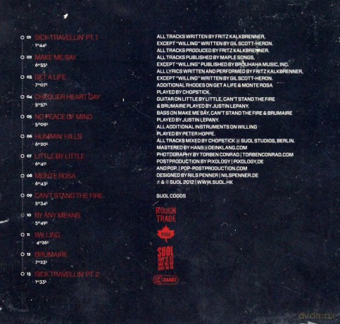 Fritz Kalbrenner: Sick Travellin` [CD]