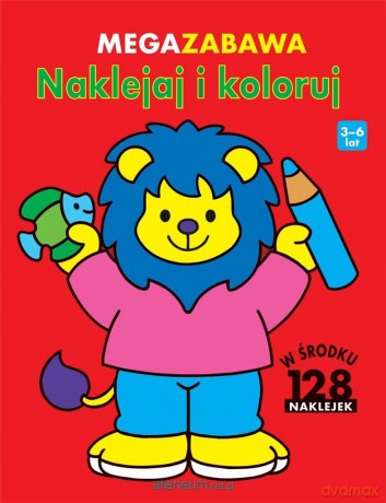 Megazabawa. Naklejaj i koloruj [KSIĄŻKA]