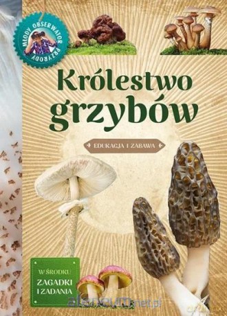 Młody obserwator przyrody.Królestwo grzybów [KSIĄŻKA]