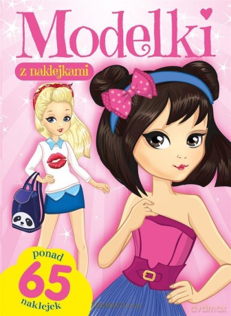 Modelki z naklejkami [KSIĄŻKA]