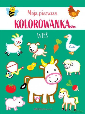 Moja pierwsza kolorowanka. Wieś [KSIĄŻKA]