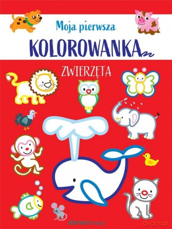 Moja pierwsza kolorowanka. Zwierzęta [KSIĄŻKA]