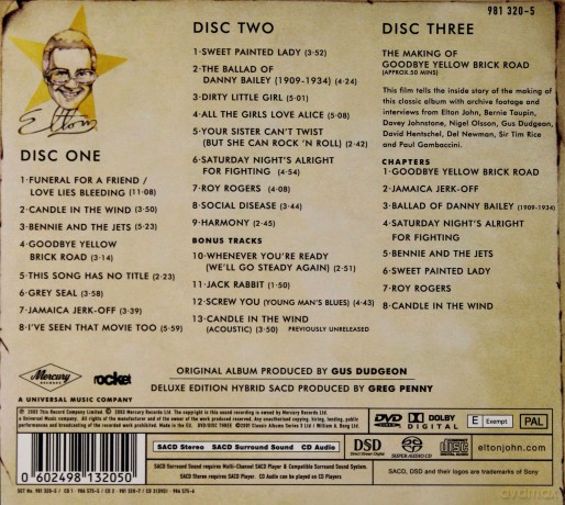 Elton John: Goodbye Yellow Brick Road [2SACD]+[DVD]