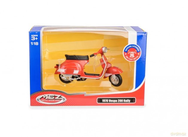 MSZ 1:18 1976 Vespa 200 Rally/67709/red