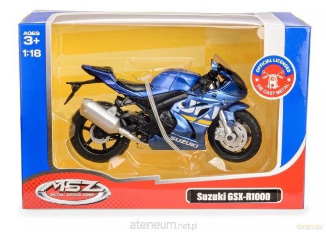 MSZ 1:18 SUZUKI GSX-R1000/ 67703/blue