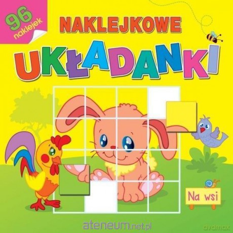 Naklejkowe układanki. Na wsi [KSIĄŻKA]