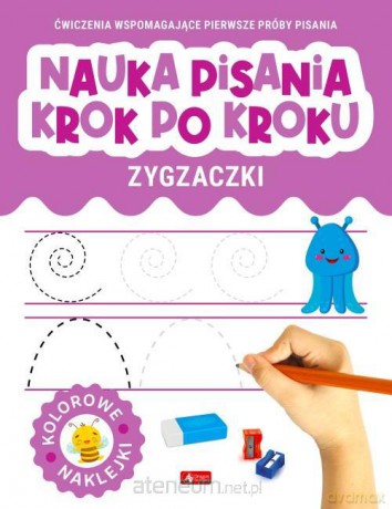 Nauka pisania krok po kroku. Zygzaczki [KSIĄŻKA]
