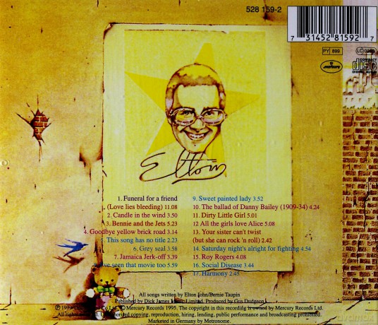 Elton John: Goodbye Yellow Brick Road [CD]