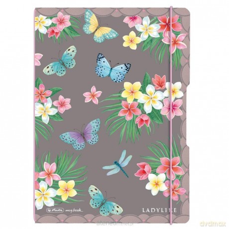 Notatnik Flex A4/2x40 kr/linia my.book Ladylike
