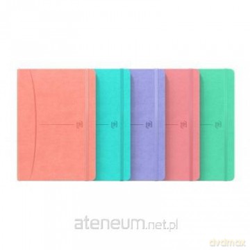 Notatnik Signature Pastel A5/80K mix OXFORD