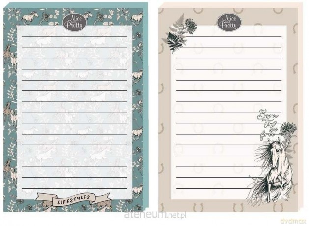 Notes A6/80K z poddrukiem Nice&Pretty (10 szt)