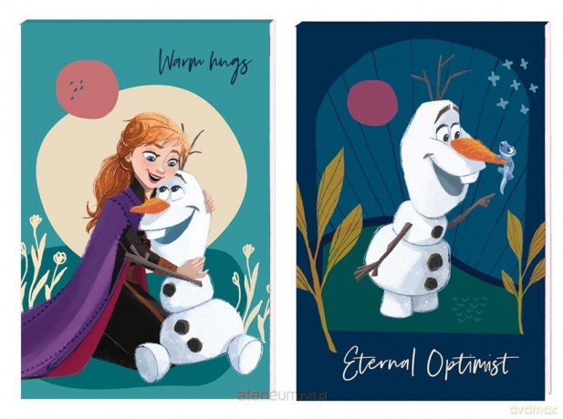 Notes A7/30K z poddrukiem Frozen (16 szt)