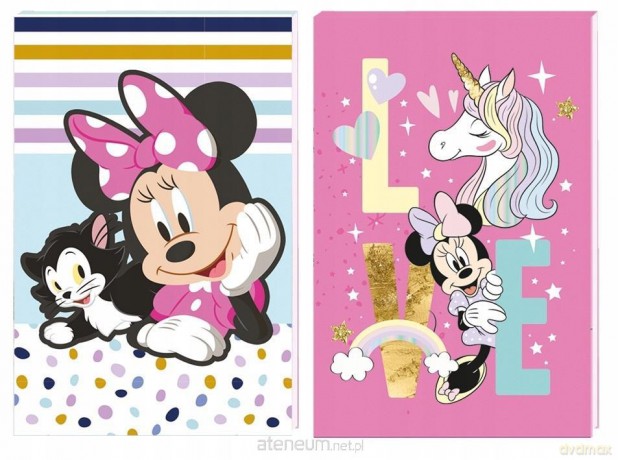 Notes A7/30K z poddrukiem Minnie Mouse (16 szt)