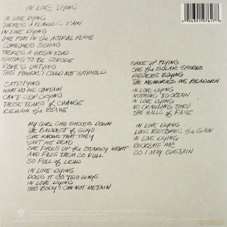 Red Hot Chili Peppers: In Love Dying [WINYL]