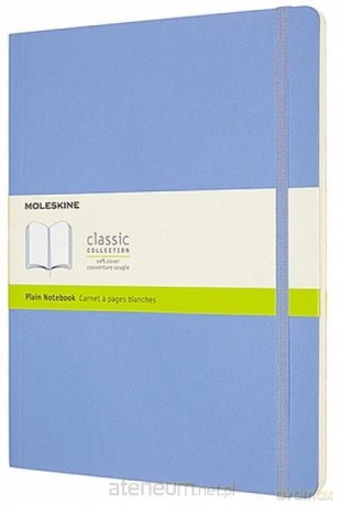 Notes Classic XL 19x25cm gładki niebieski