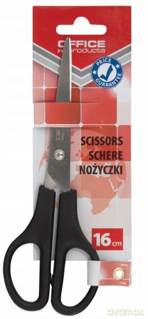 Nożyczki 16cm czarne