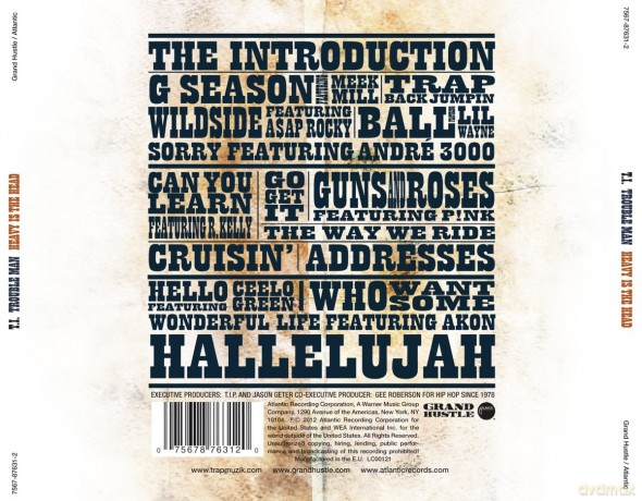 T.I.: Trouble Man-Heavy Is The Head [CD]