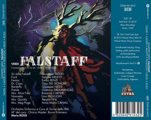 Taddei/Pagliughi/Rossi: Verd:Falstaff [2CD]