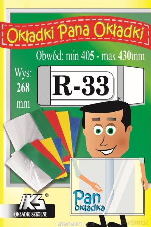 Okładka książkowa regulowana R33 (25 szt)