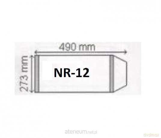 Okładka na podr A4 regulowana nr 12 (25 szt)