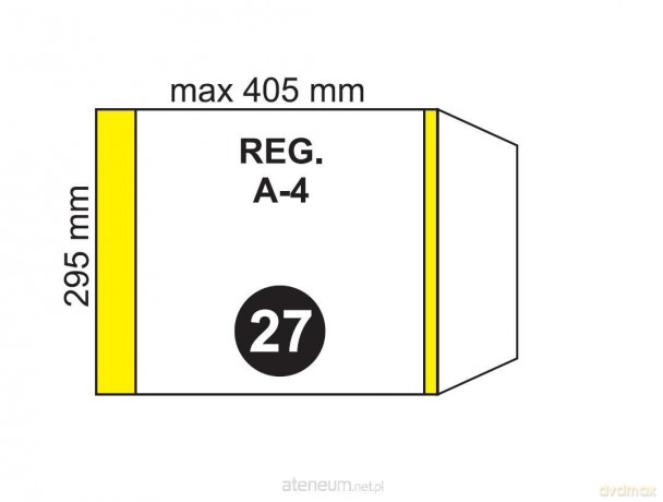 Okładka na podr A4 regulowana NR 27 (20 szt)