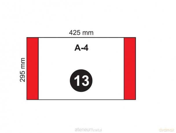 Okładka na podr A4 zwykła NR 13 (20 szt)