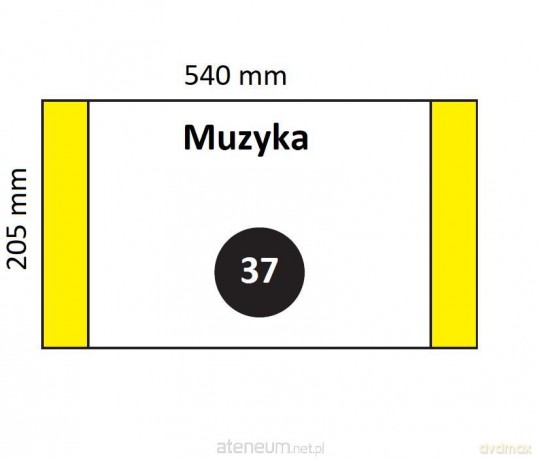 Okładka na podr do muzyki krótka NR 37 (20 szt)