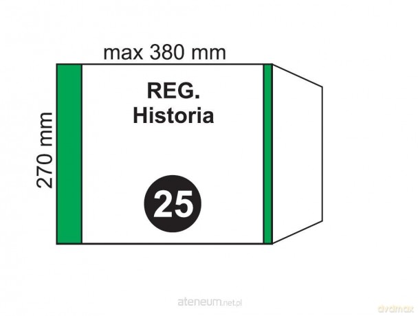 Okładka na podr regulowana NR 25 (20 szt)