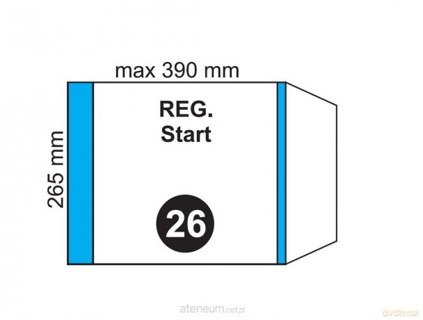 Okładka na podr regulowana NR 26 (20 szt)