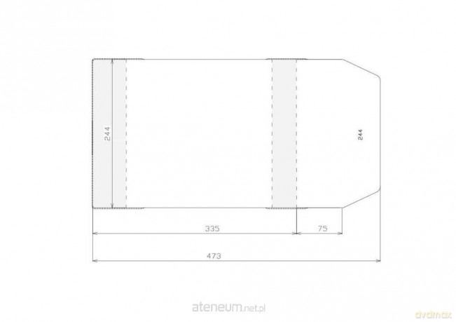 Okładka regulowana 244x410mm (50 szt)