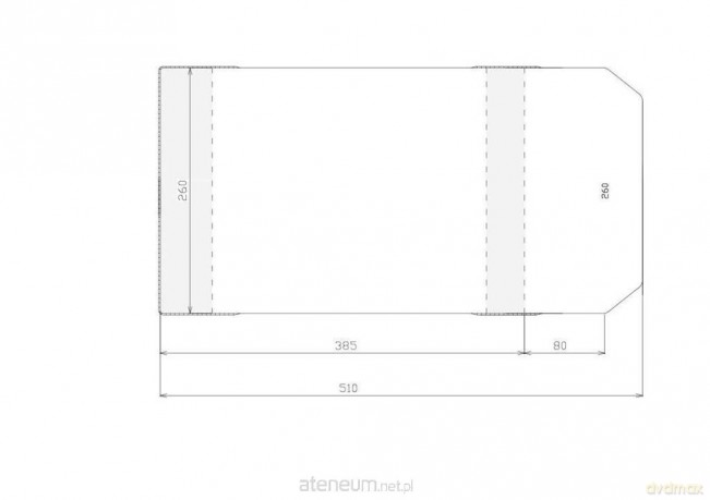 Okładka regulowana 260x465mm (50 szt)