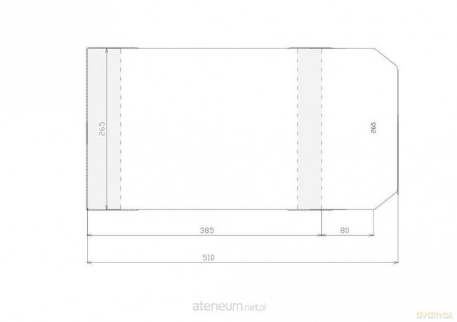 Okładka regulowana 265x465mm (50 szt)