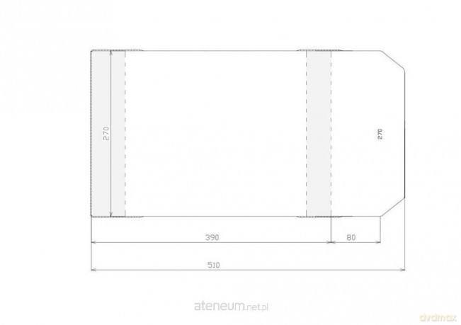 Okładka regulowana 270x470mm (50 szt)