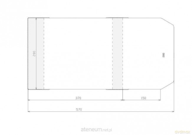 Okładka regulowana 280x520mm (50 szt)
