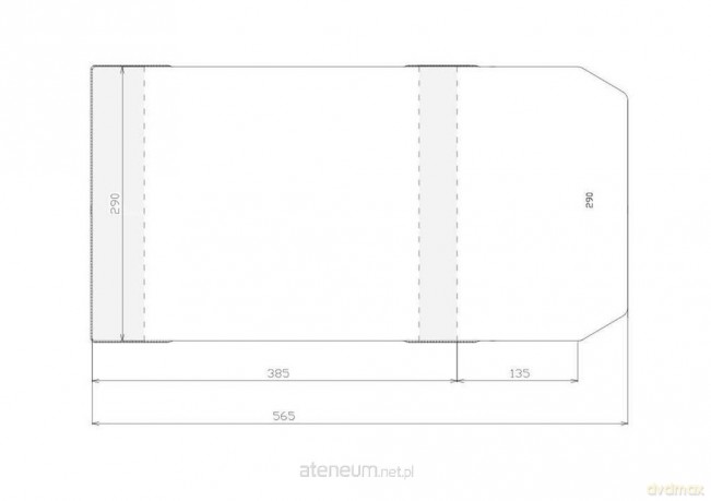 Okładka regulowana 290x520mm (50 szt)